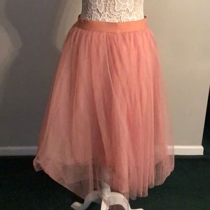Tulle skirt